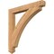 Ekena Millwork Thorton Arts & Crafts Smooth Bracket, Western Red Cedar, 3 1/2"W x 32"D x 32"H BKT04X32X32THR03SWR - alternate 1